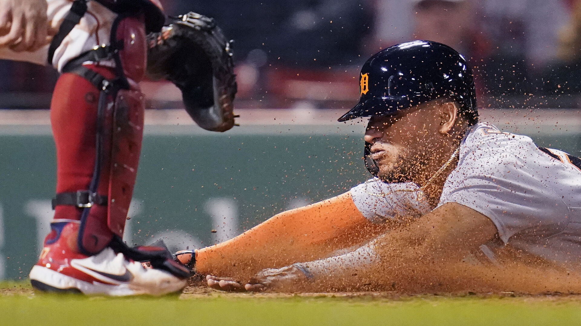 APTOPIX Tigers Red Sox Baseball